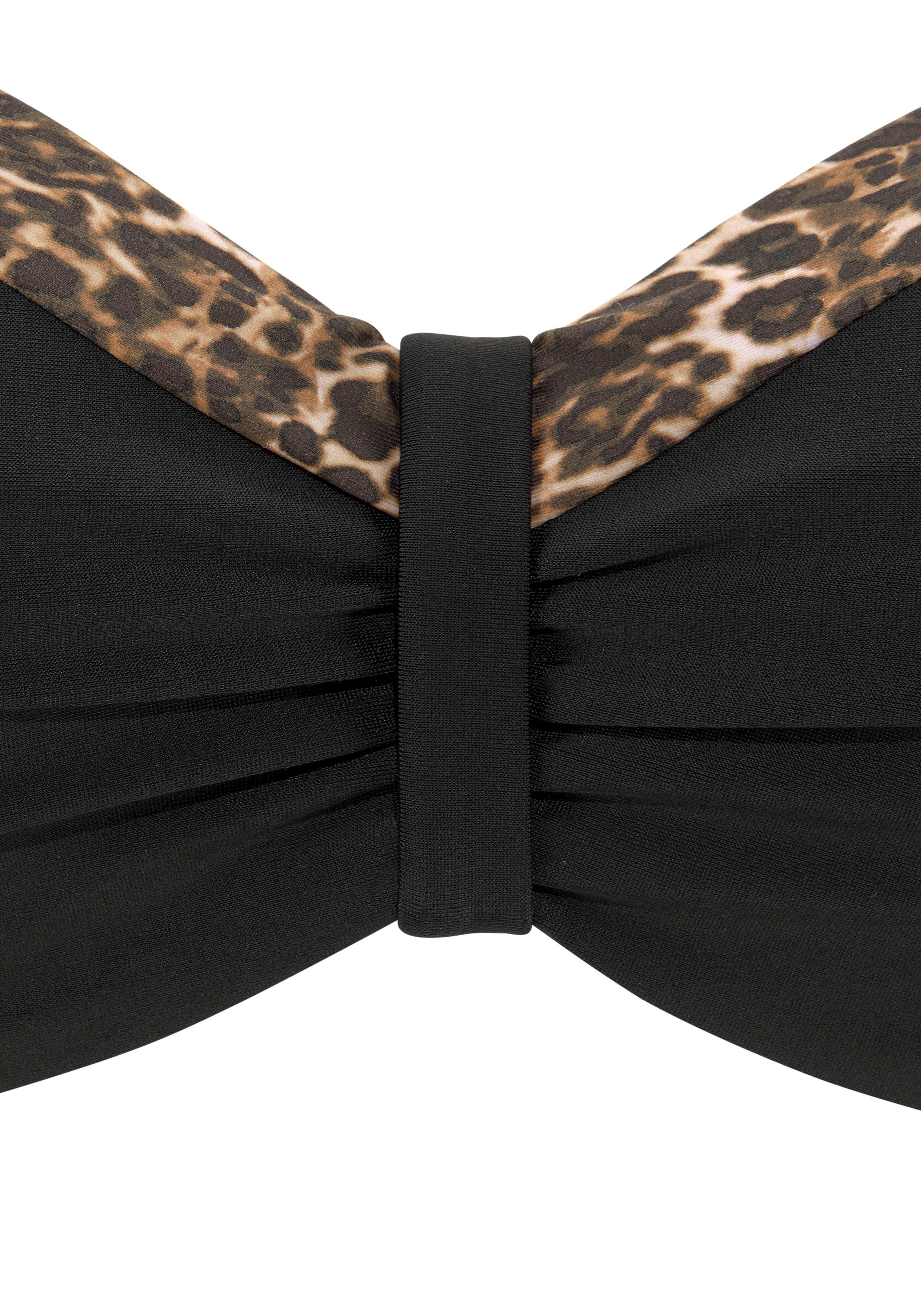 LASCANA Bügel-Bandeau-Bikini-Top Adele, mit trendigen Details günstig online kaufen