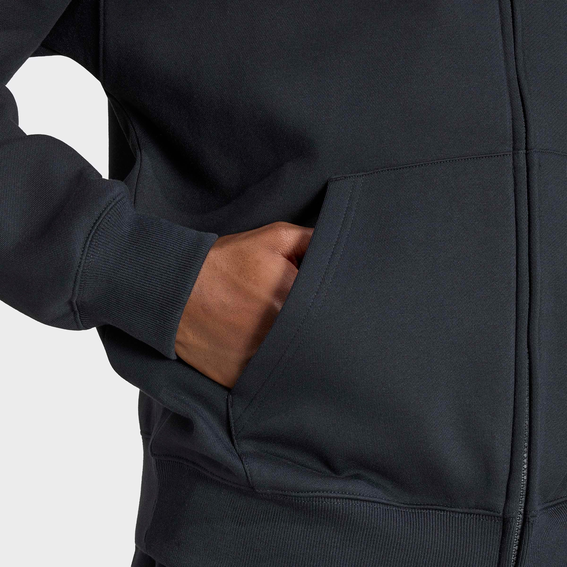 adidas Originals Kapuzensweatshirt ESS FZ HD mit Kapuze und Kordel, in normaler Länge