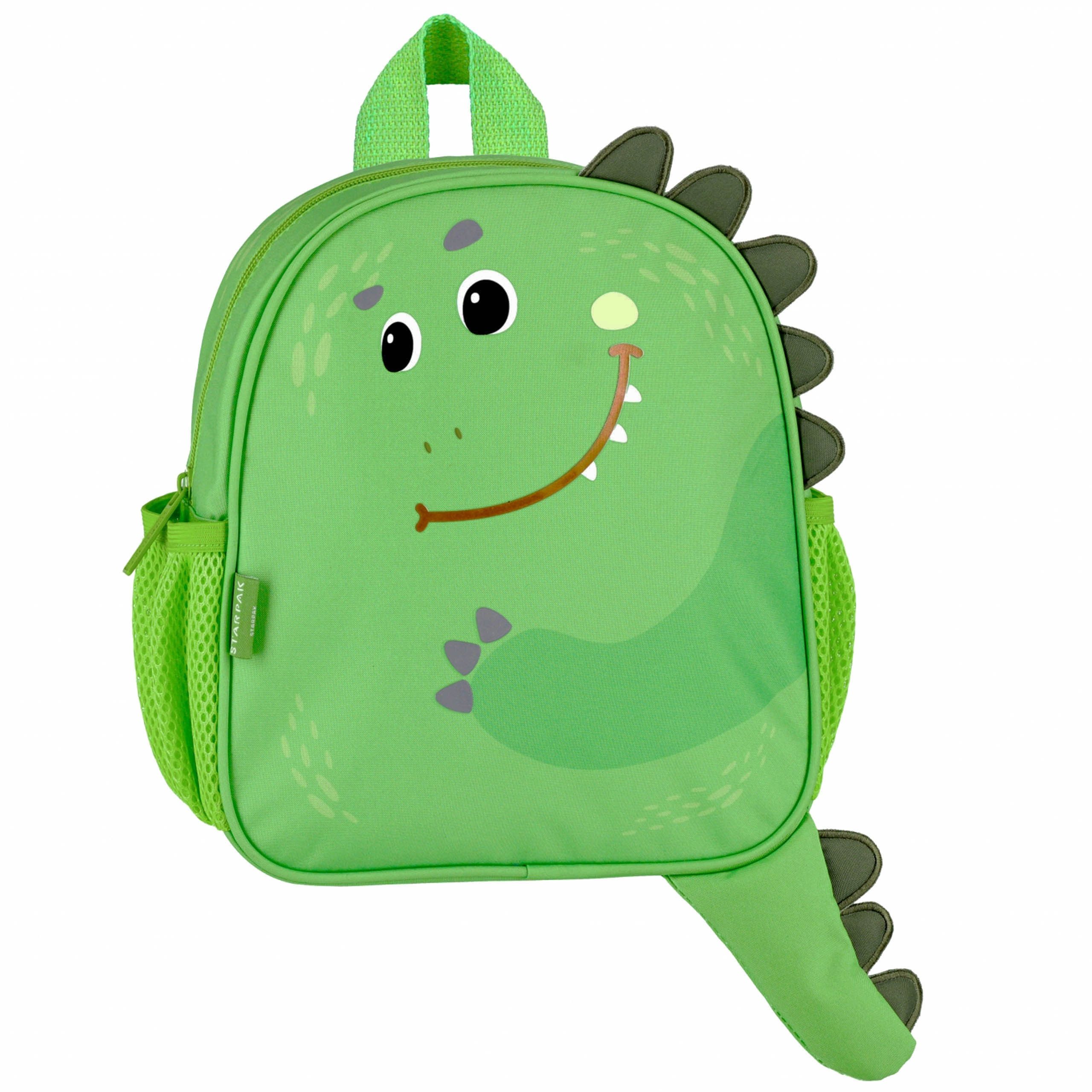 Sarcia.eu Schulrucksack Dinosaurier Vorschulrucksack für Jungen mit Reflektoren 29x23x8 cm