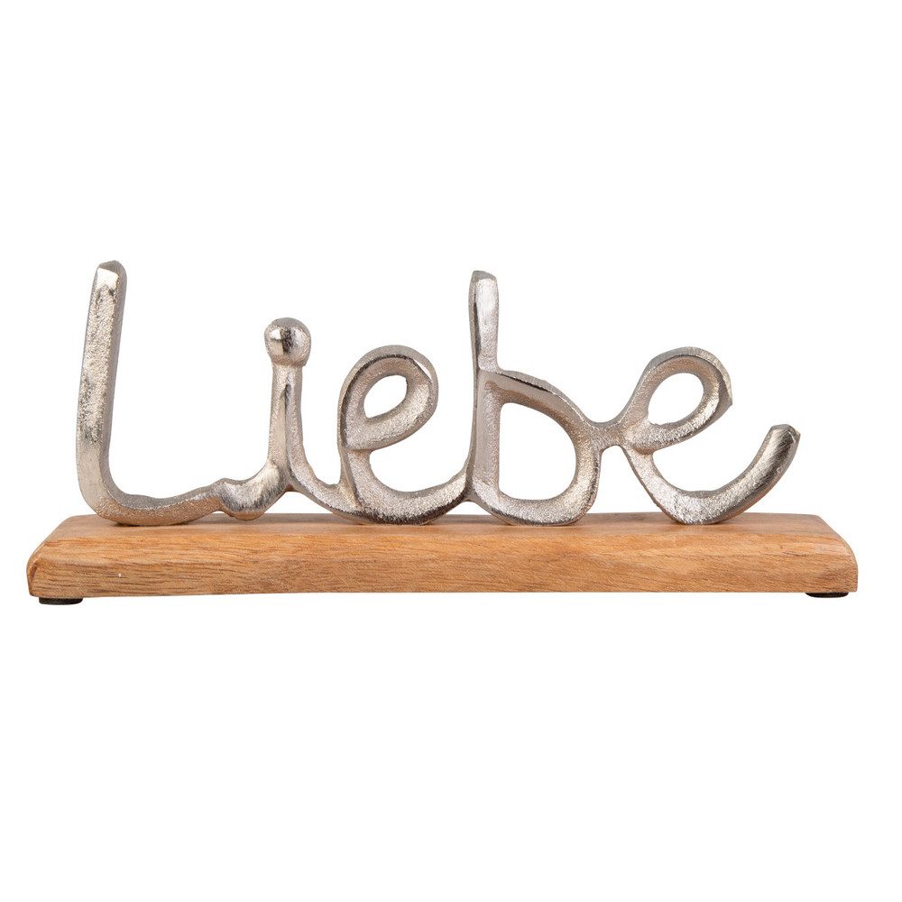 Dekofigur Schriftzug Liebe - ca. 23 x 9 x 5 cm