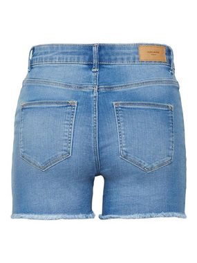 Vero Moda Jeansshorts Peach (1-tlg) Fransen, Weiteres Detail