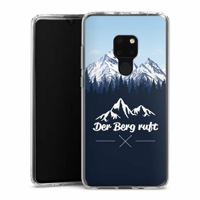 DeinDesign Handyhülle Wanderlust Berg Himmel Winterparadies Huawei Mate 20 Silikon Hülle Bumper Case Handy Schutzhülle