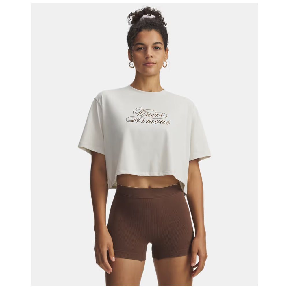 Under Armour® T-Shirt UA W Scriptheart Crop SS