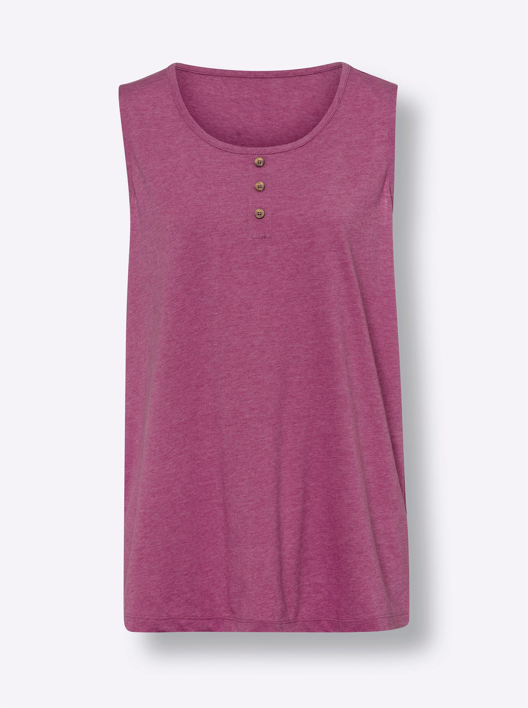 Sieh an! Shirttop Longtop Ärmellos – Bild 4 von 4