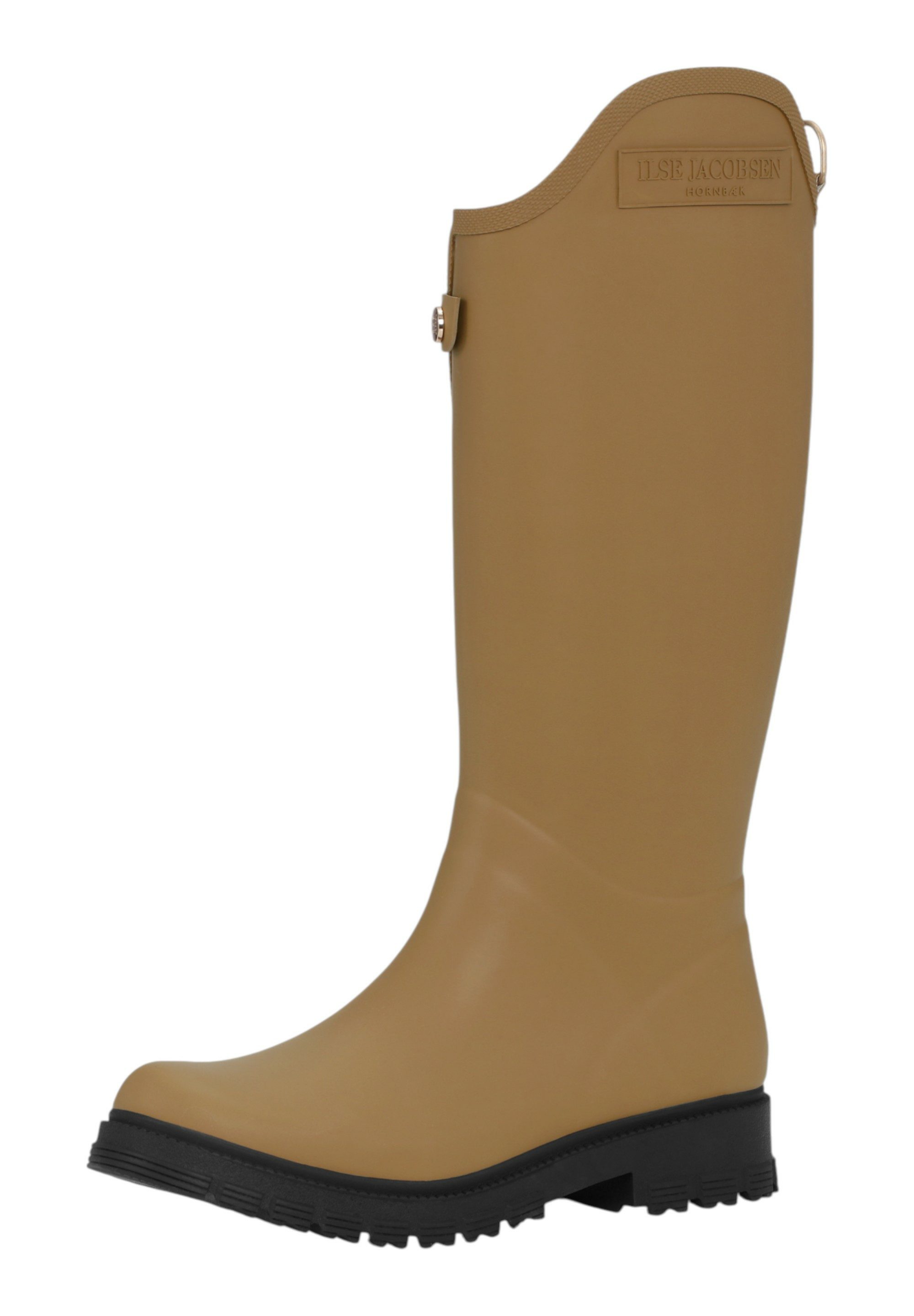 Ilse Jacobsen RUBSWIFT02 Gummistiefel Kniehoch, wasserdicht, dekorative Details, asymmetrisch, rutschfest