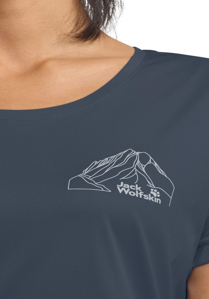 Jack Wolfskin T-Shirt PEAK GRAPHIC T W – Bild 4 von 5
