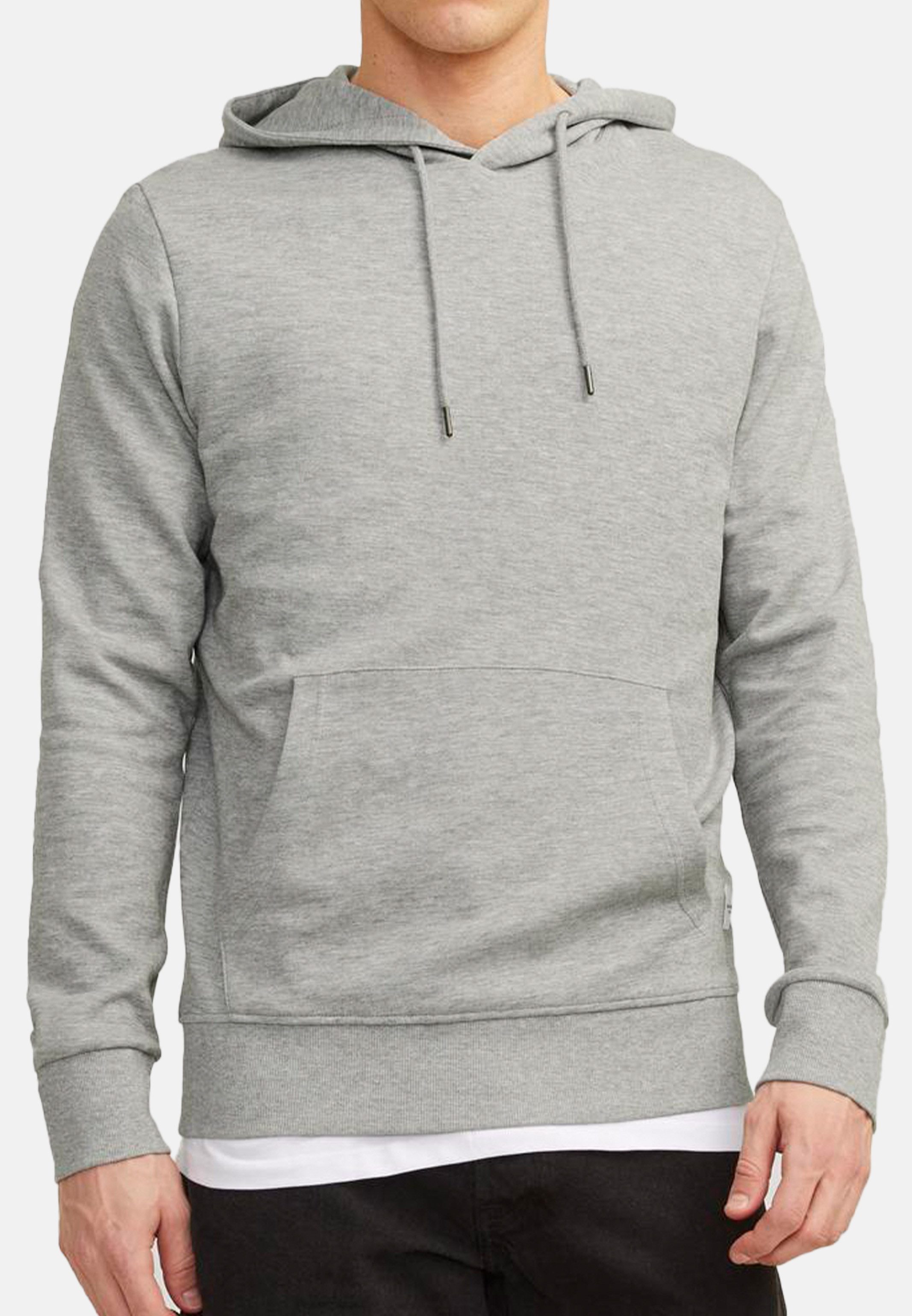Jack & Jones Hoodie Basic (1-tlg) Sweatshirt / Hoodie - Baumwolle - Atmungsaktiv