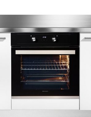 Sharp Einbaubackofen K-60D19BM1-EU