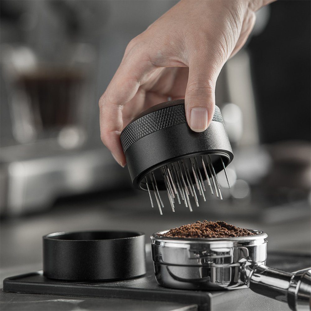 Zimtky 58mm Kaffee Espresso Kaffee Verteilungswerkzeug Tamper Rührwerkzeug - Nadel