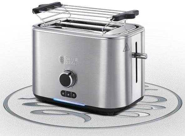 RUSSELL HOBBS Toaster Velocity 24140-56, 2 kurze Schlitze, für 2 Scheiben, 2400 W, spart wertvolle Zeit