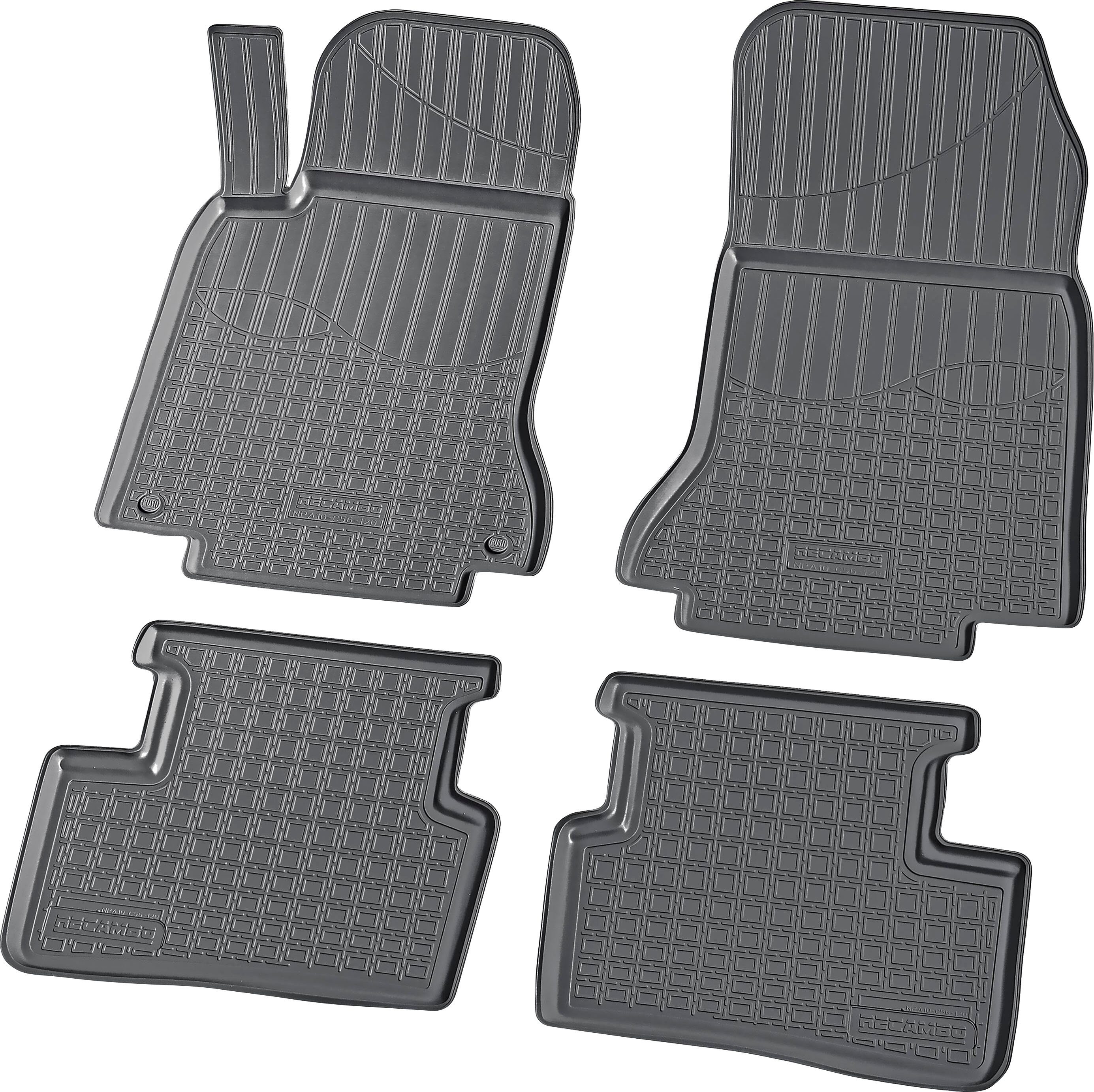 RECAMBO Passform-Fußmatten CustomComforts (4 St), für MERCEDES CLA