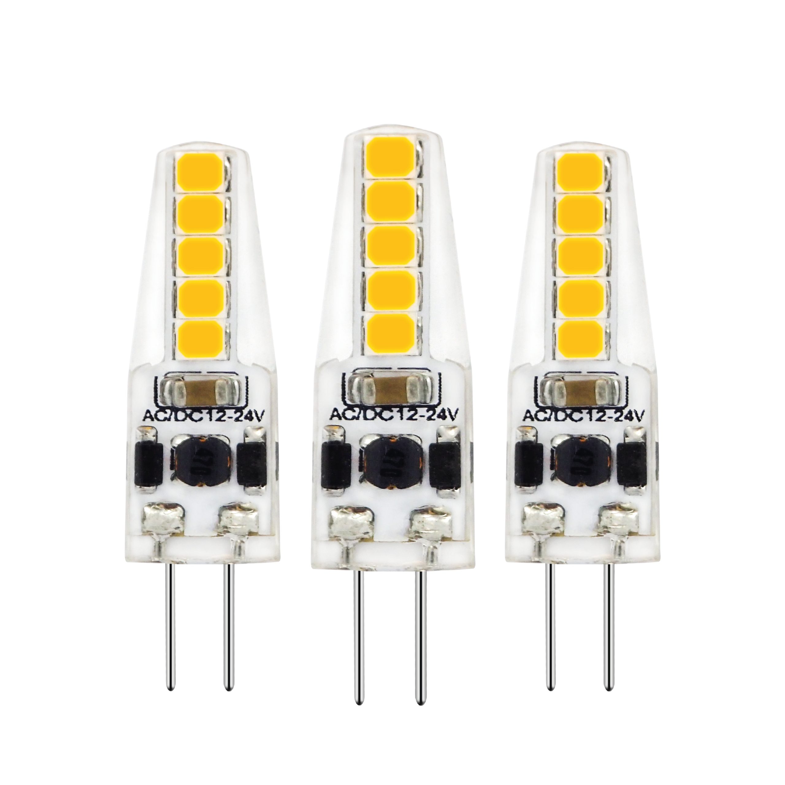 proventa LED-Leuchtmittel LED Kapsel, G4, G4 1,9W warmweiß Klar 12V dimmbar günstig online kaufen