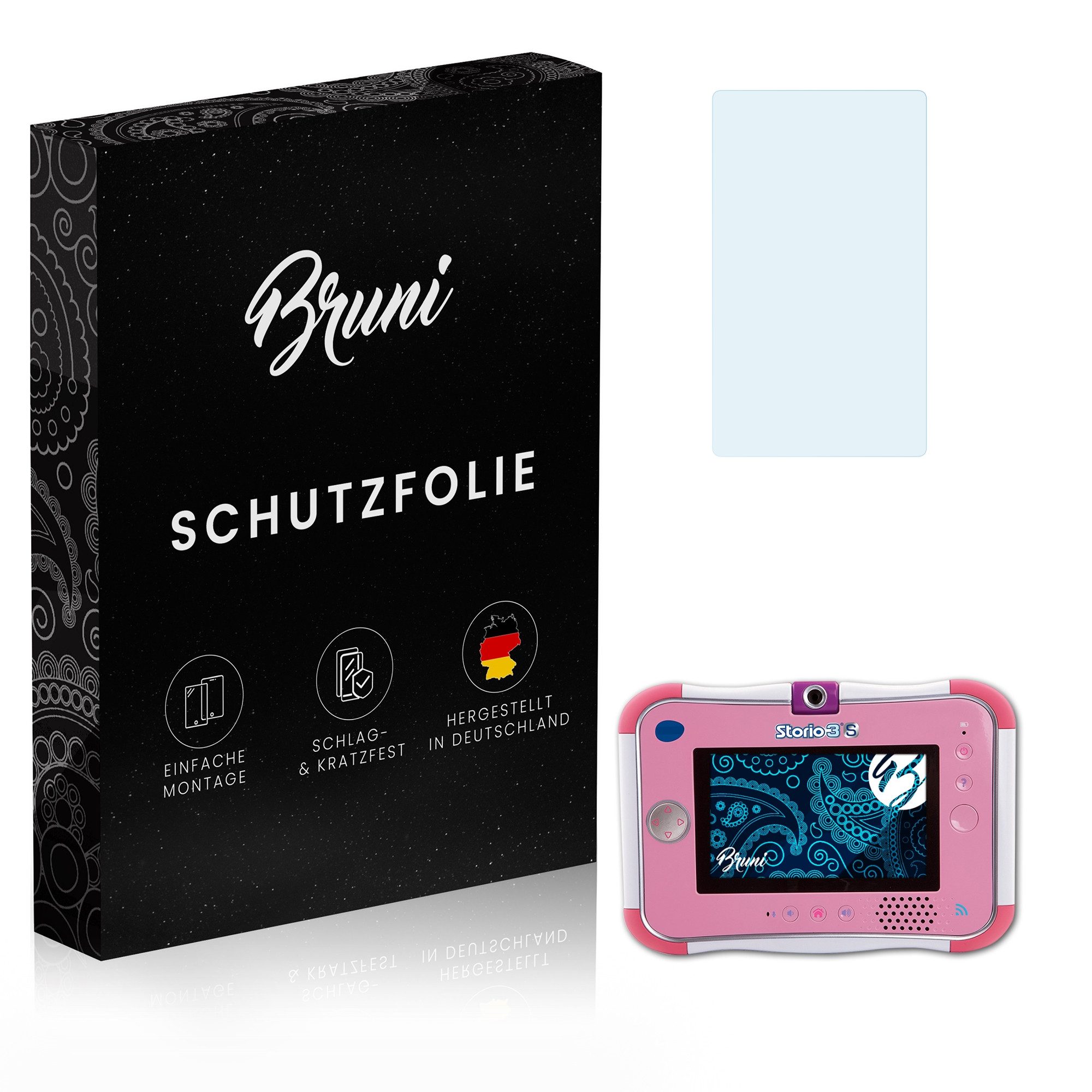 Schutzfolie Glasklare Displayschutzfolie für VTech Storio 3S