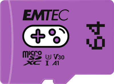 EMTEC »Gaming microSD 64 GB« Speicherkarte (64 GB, UHS Class 1, 100 MB/s Lesegeschwindigkeit)