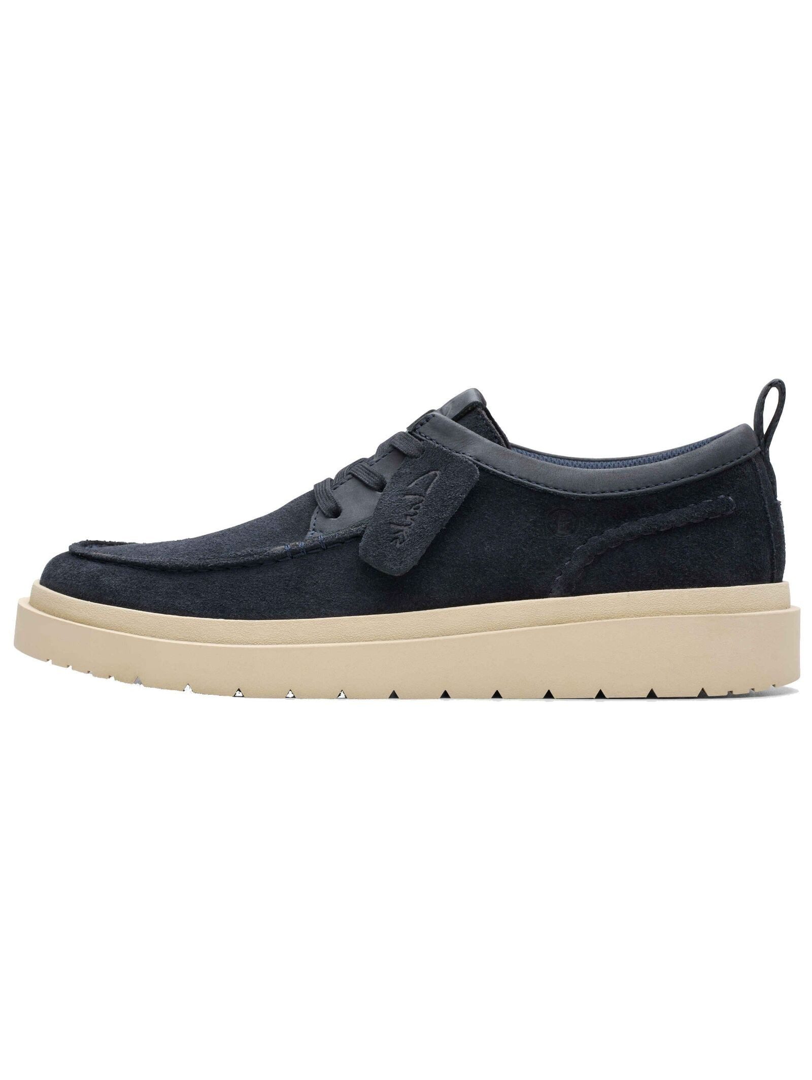 Clarks Clarks Halbschuhe Veloursleder Schnürschuh günstig online kaufen