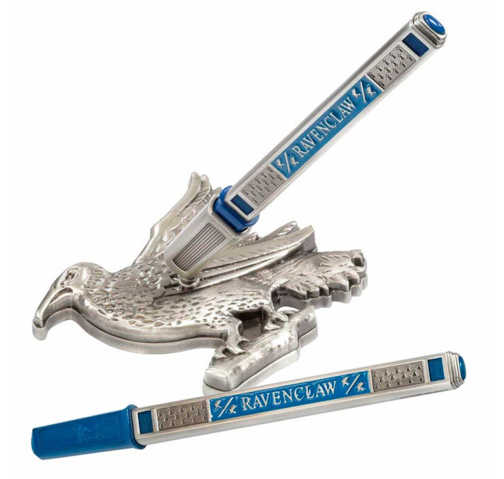 Thumbnail - Noble Collection Kugelschreiber Harry Potter Ravenclaw Stift mit Halterung