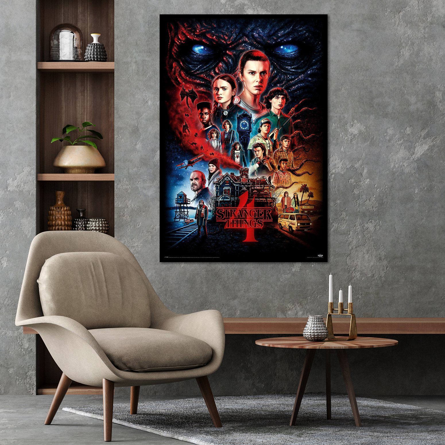PYRAMID Poster Stranger Things 4 Poster Vecna 61 x 91,5 cm günstig online kaufen