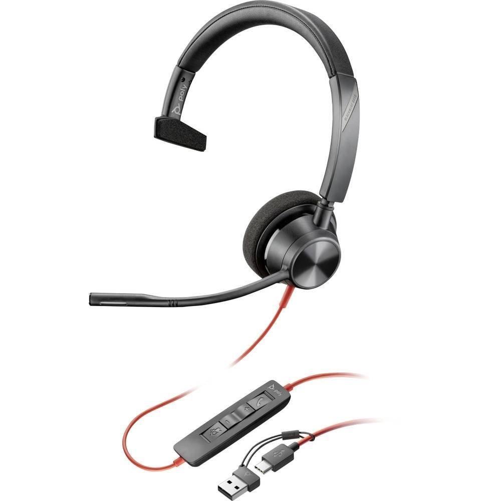 Poly Headset Mono USB-C/A Kopfhörer
