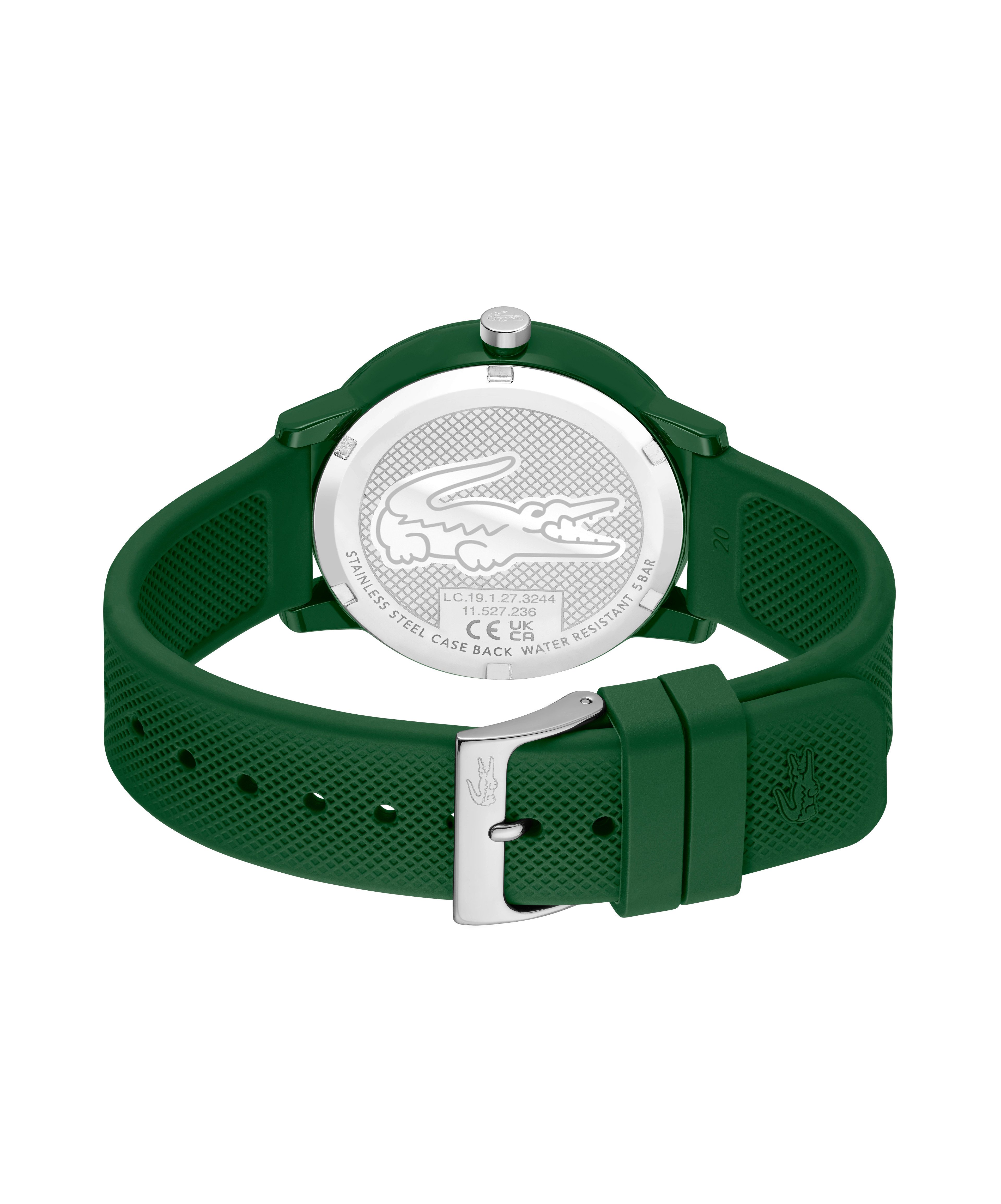 Lacoste Quarzuhr LACOSTE.12.12 2011511, Armbanduhr, Damenuhr, Herrenuhr, Silikonarmband, analog