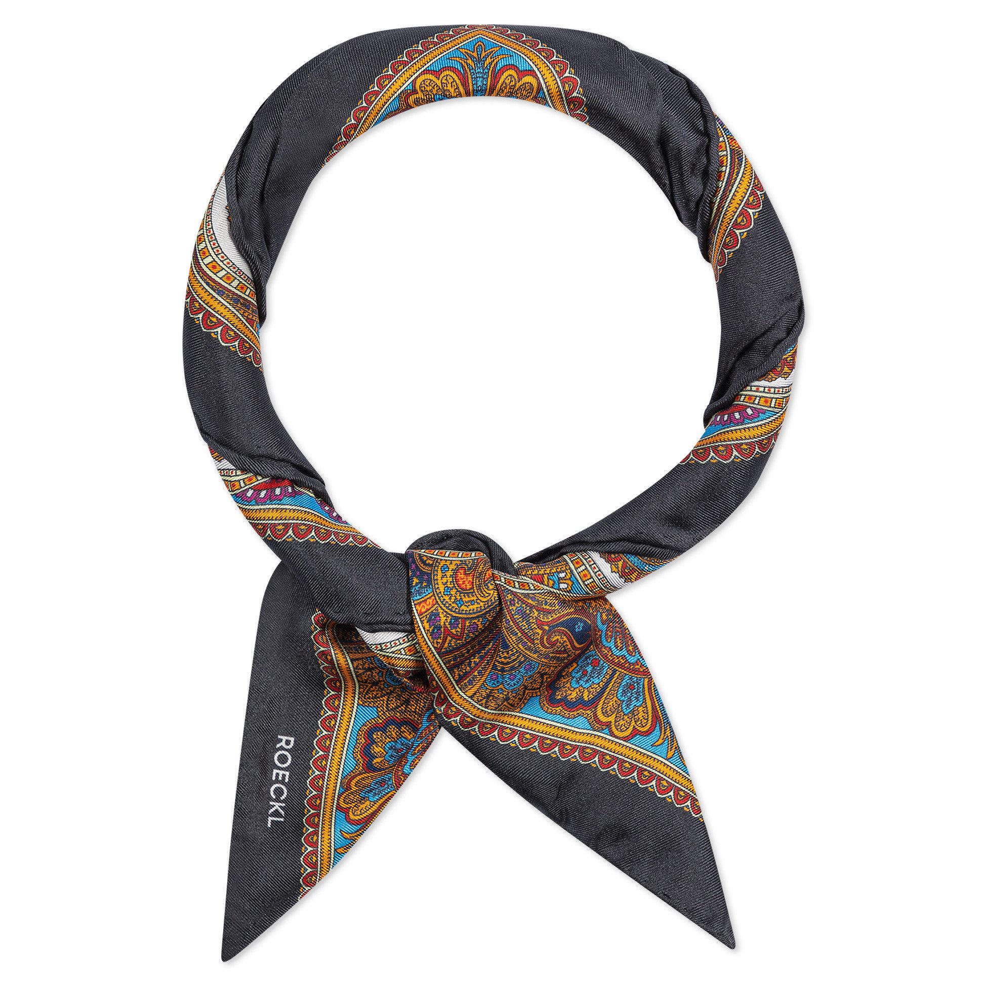 Roeckl Nickituch FINE PAISLEY, Nicki Seidentuch mit Paisley Muster