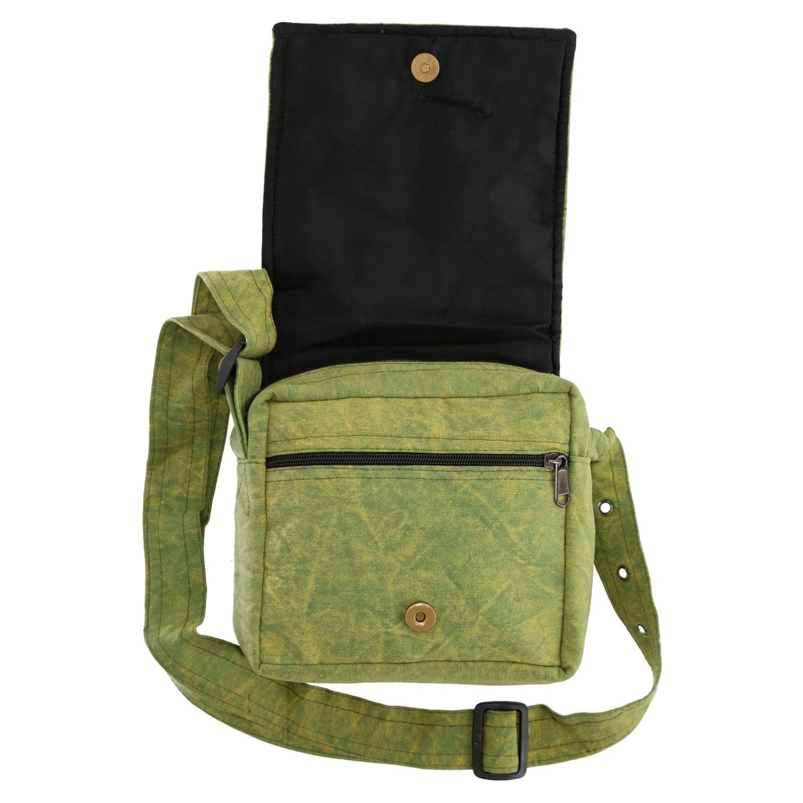 KUNST UND MAGIE Schultertasche Schultertasche Hippie Umhängetasche Handtasche Tasche Crossbag Unisex