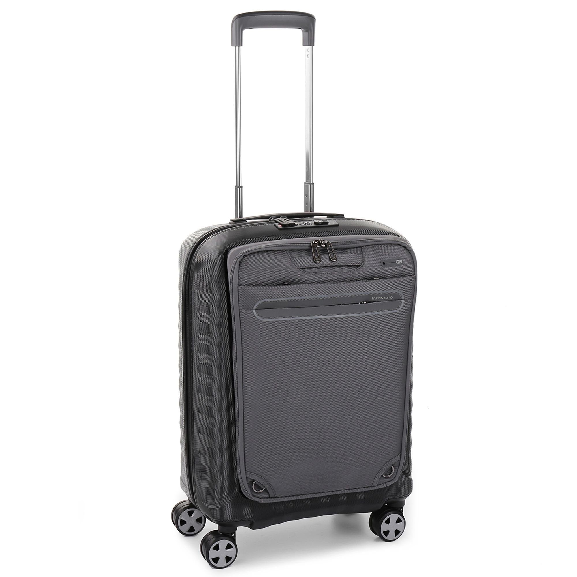 Double Polycarbonat RONCATO Rollen, Handgepäck-Trolley Premium, 4