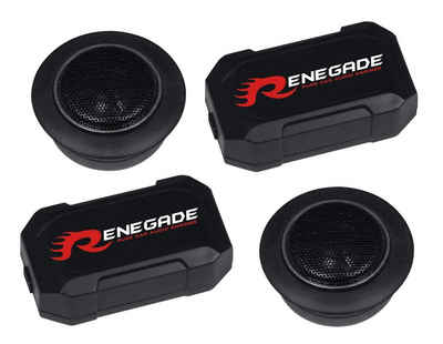 Renegade RX6.2T 20 mm (0.75) Gewebe-Neodym-Hochtöner 200 Watt Auto-Lautsprecher