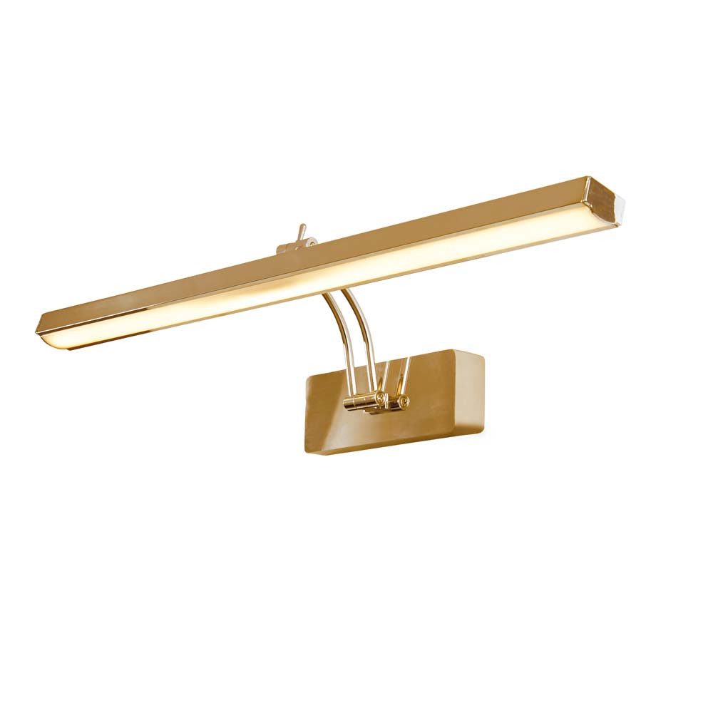 Searchlight LED Bilderleuchte, LED-Leuchtmittel fest verbaut, Warmweiß, Wandleuchte Wandlampe Bilderlampe beweglich LED Wohnzimmerlampe