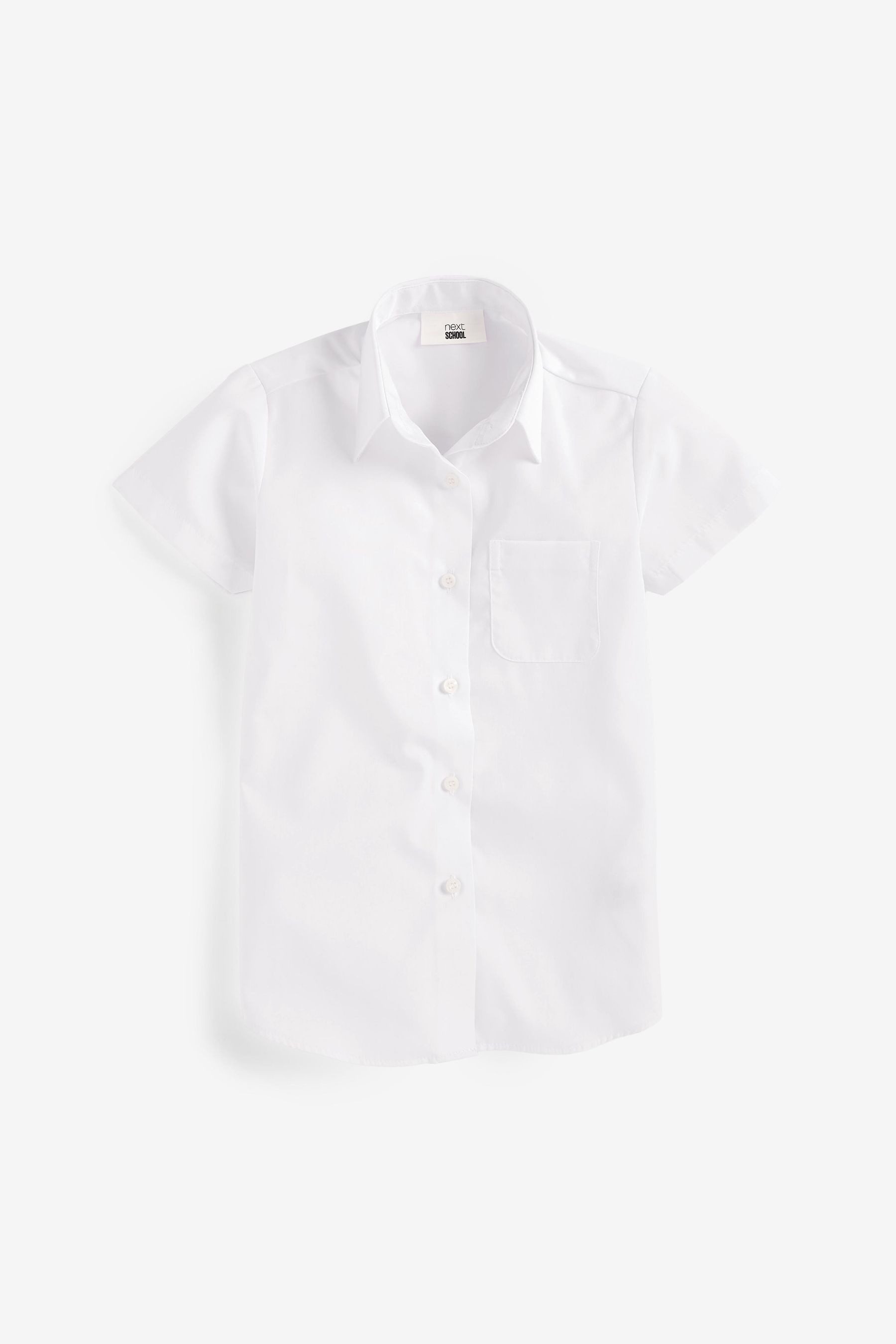 Next Kurzarmhemd Slim Fit Kurzarmhemden (3-17 Jahre) im 5er-Pack (1-tlg)