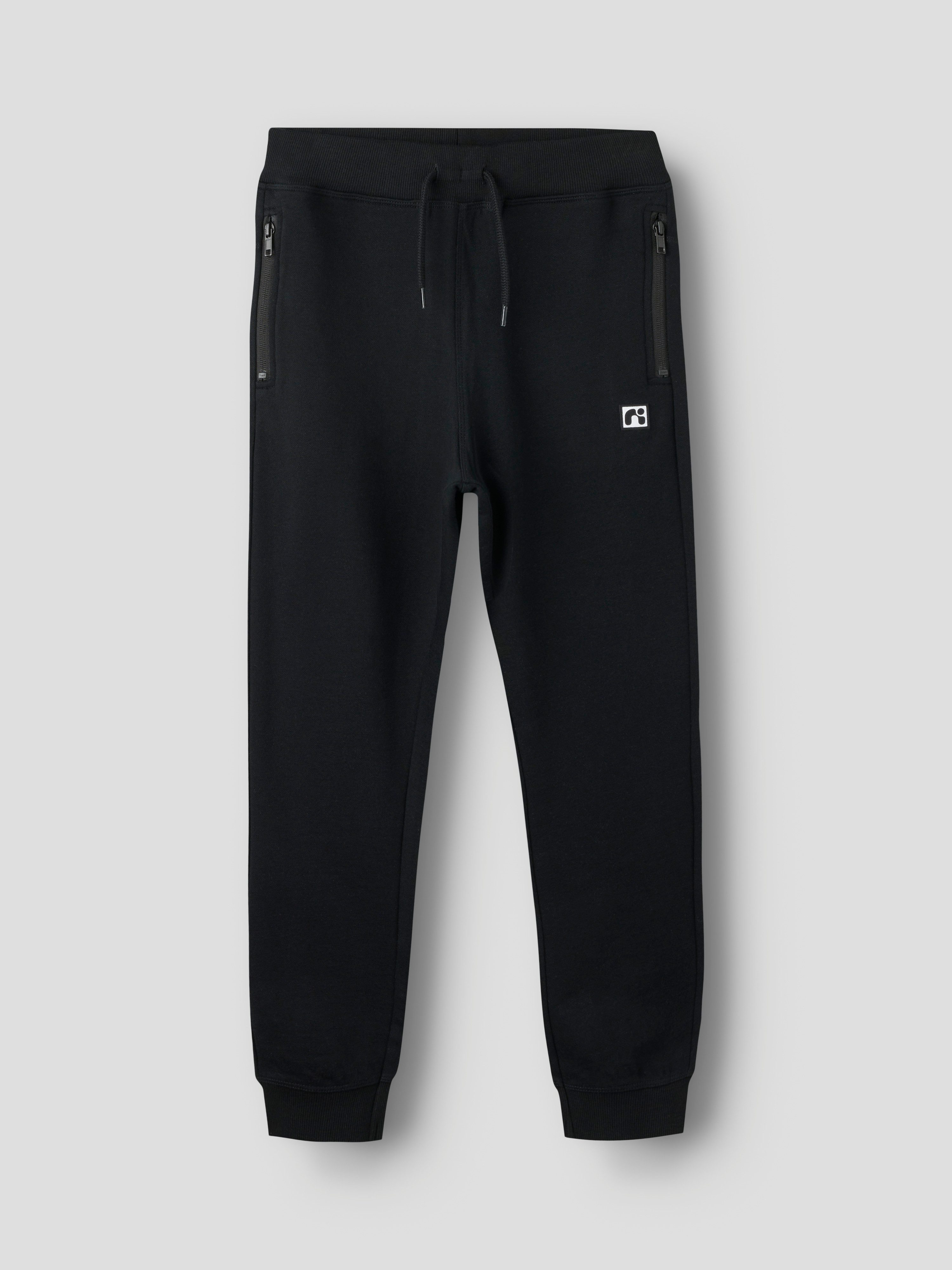 Name It Sweathose NKMFLO SWEAT PANT BRU NOOS Baumwolle, regular fit – Bild 2 von 4