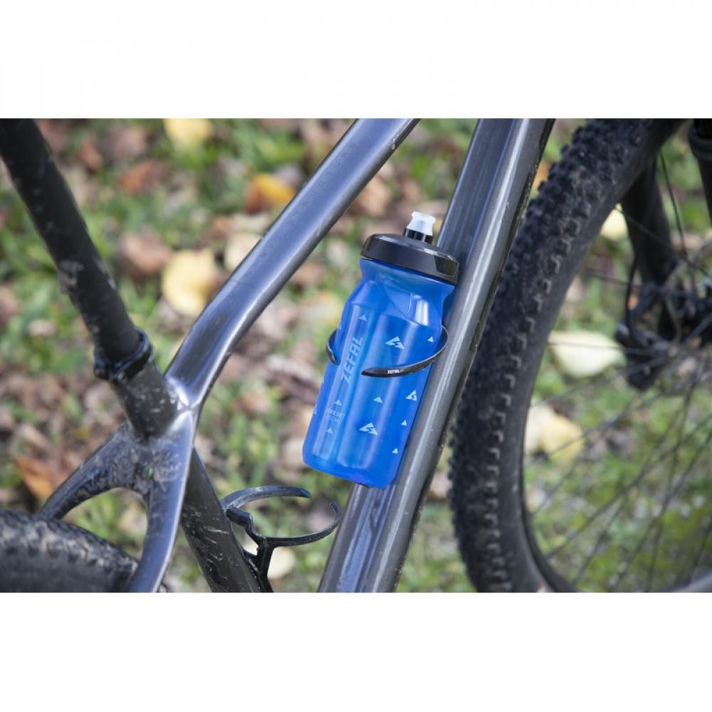 Zefal Trinkflasche Zefal Trinkflasche Sense Soft 65, 650ml, transluzent blau, weiches Sil