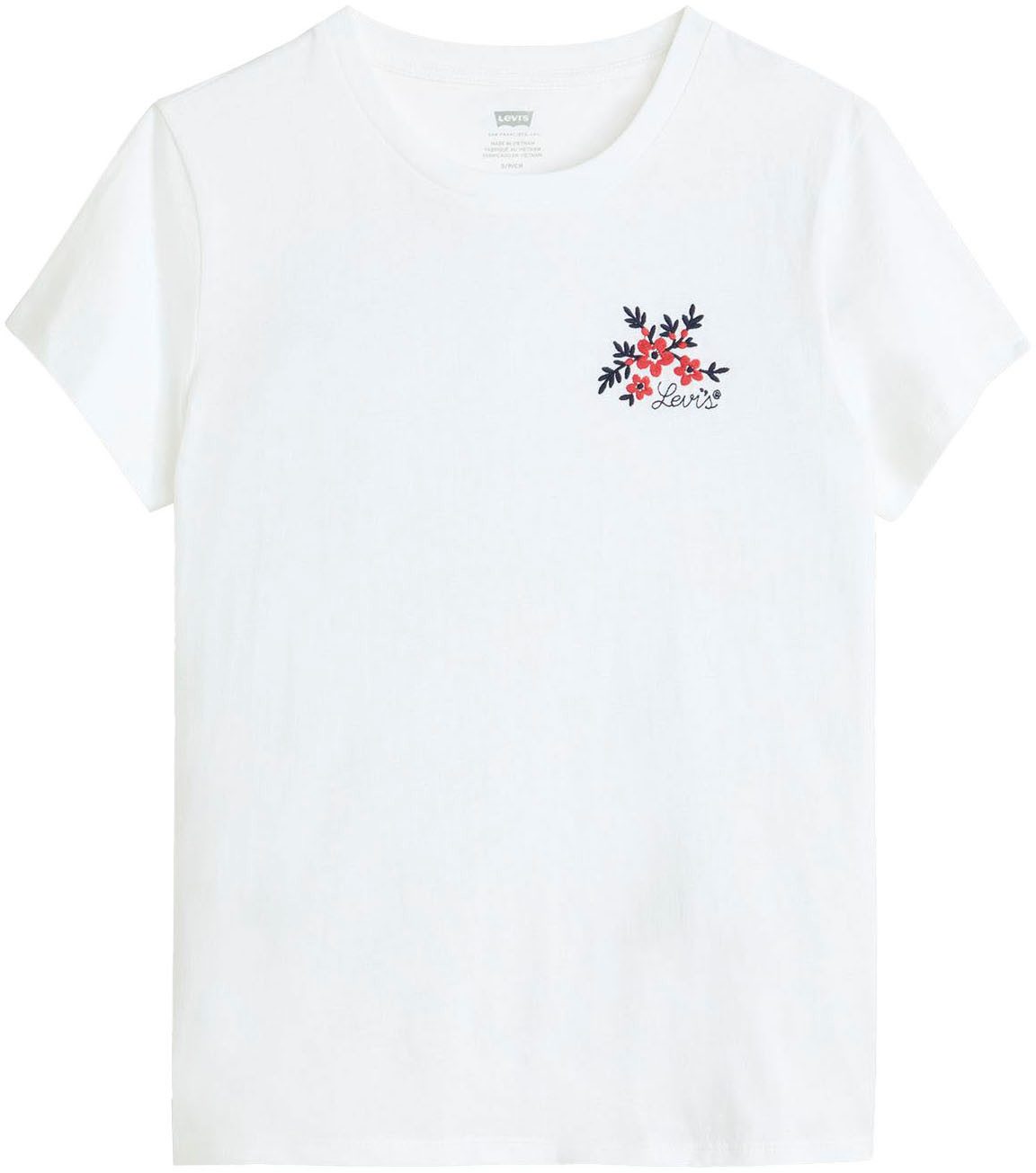 vicky floral white