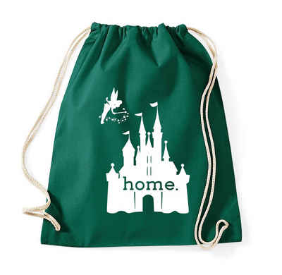 Youth Designz Turnbeutel Home Märchen Schloss Baumwoll Tasche Turnbeutel, mit modischem Print