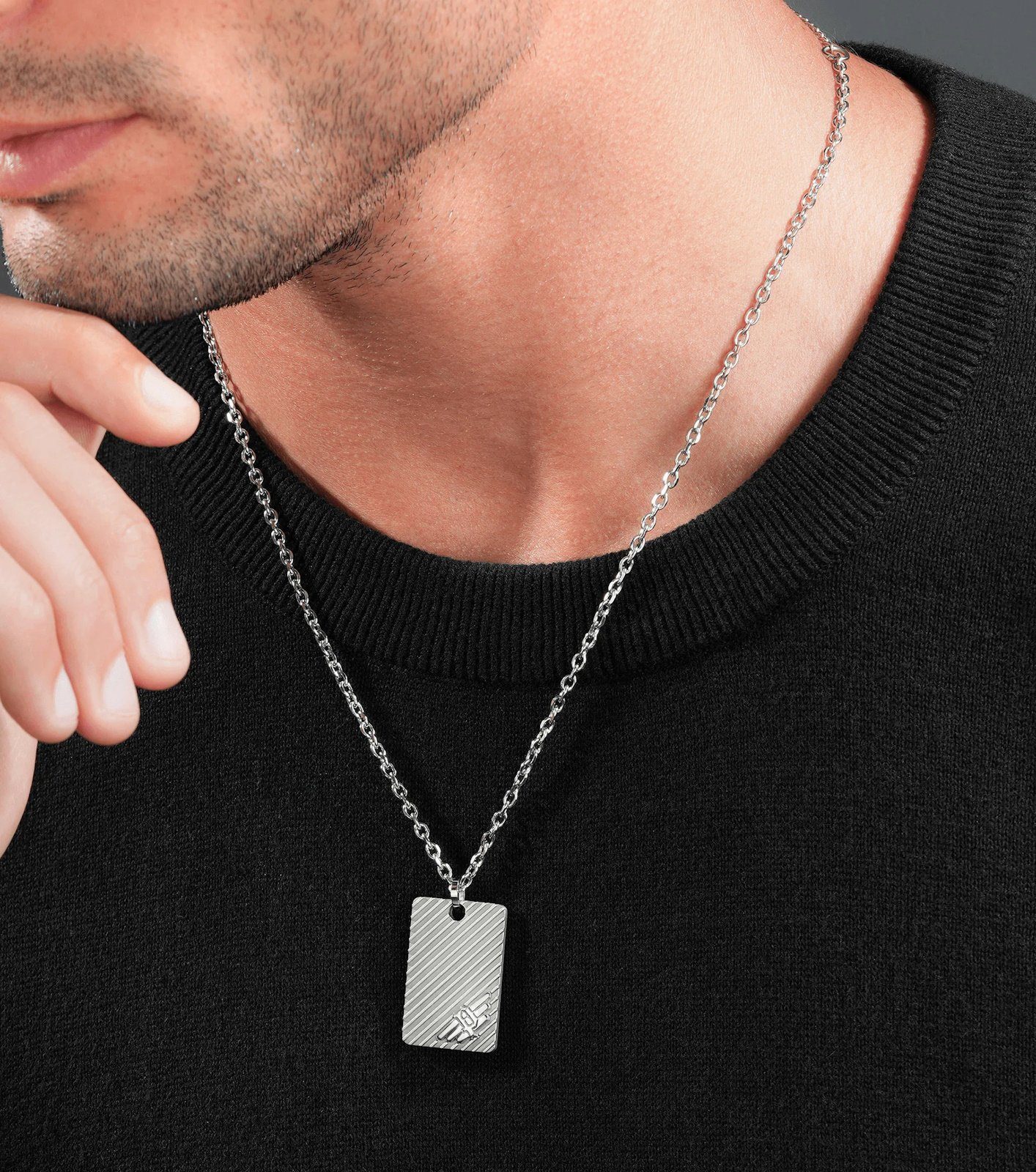 Police Kette mit Anhänger Revelry...