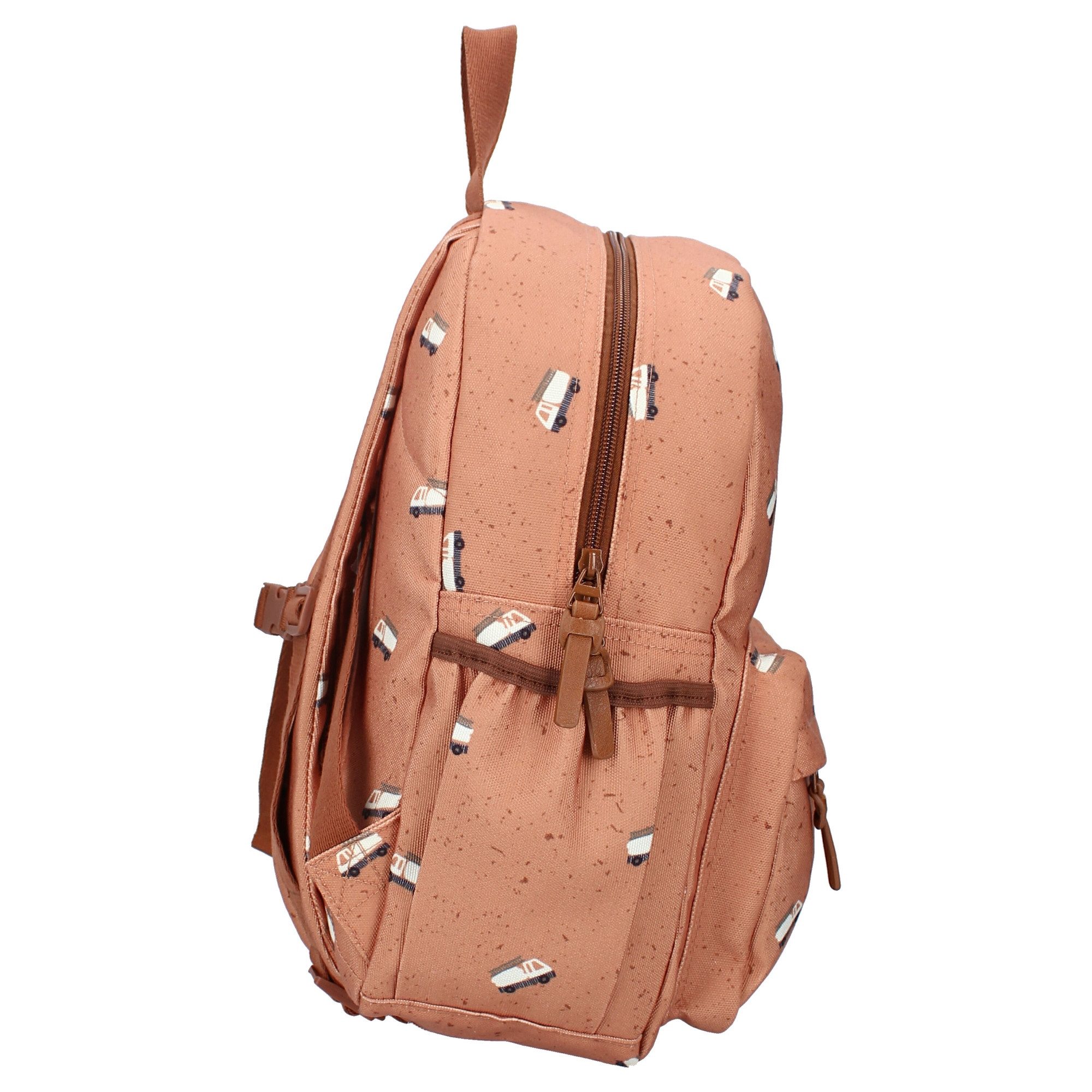 Vadobag Cityrucksack Turin Enchanted Memories, mit Feuerwehrautos als Allover-Print