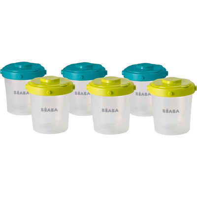 BÉABA Isolierflasche »6er Set Clip-Portionsbehälter - 2. Alter/200ml«