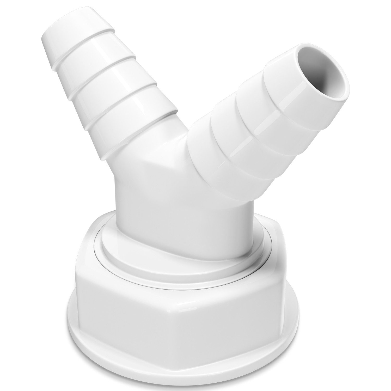 VIOKS 2-Wege Verteiler Verbinder 1 1/2" Doppel-Schlauchanschluss, Siphon fü günstig online kaufen