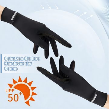 Avisto Fahrradhandschuhe Damen Sommerhandschuhe, UPF 50+, Touchscreen, für Auto & Sport, 3 Paar
