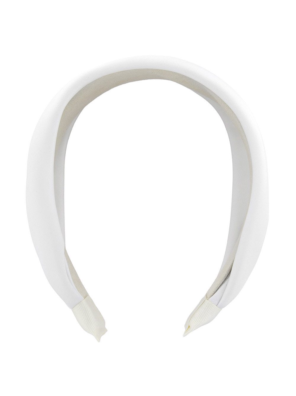 axy Haarreif Breiter Haarreif Damen Satin gepolstert, Breiter Damen Haarreifen aus Satin Stirnband Haarband