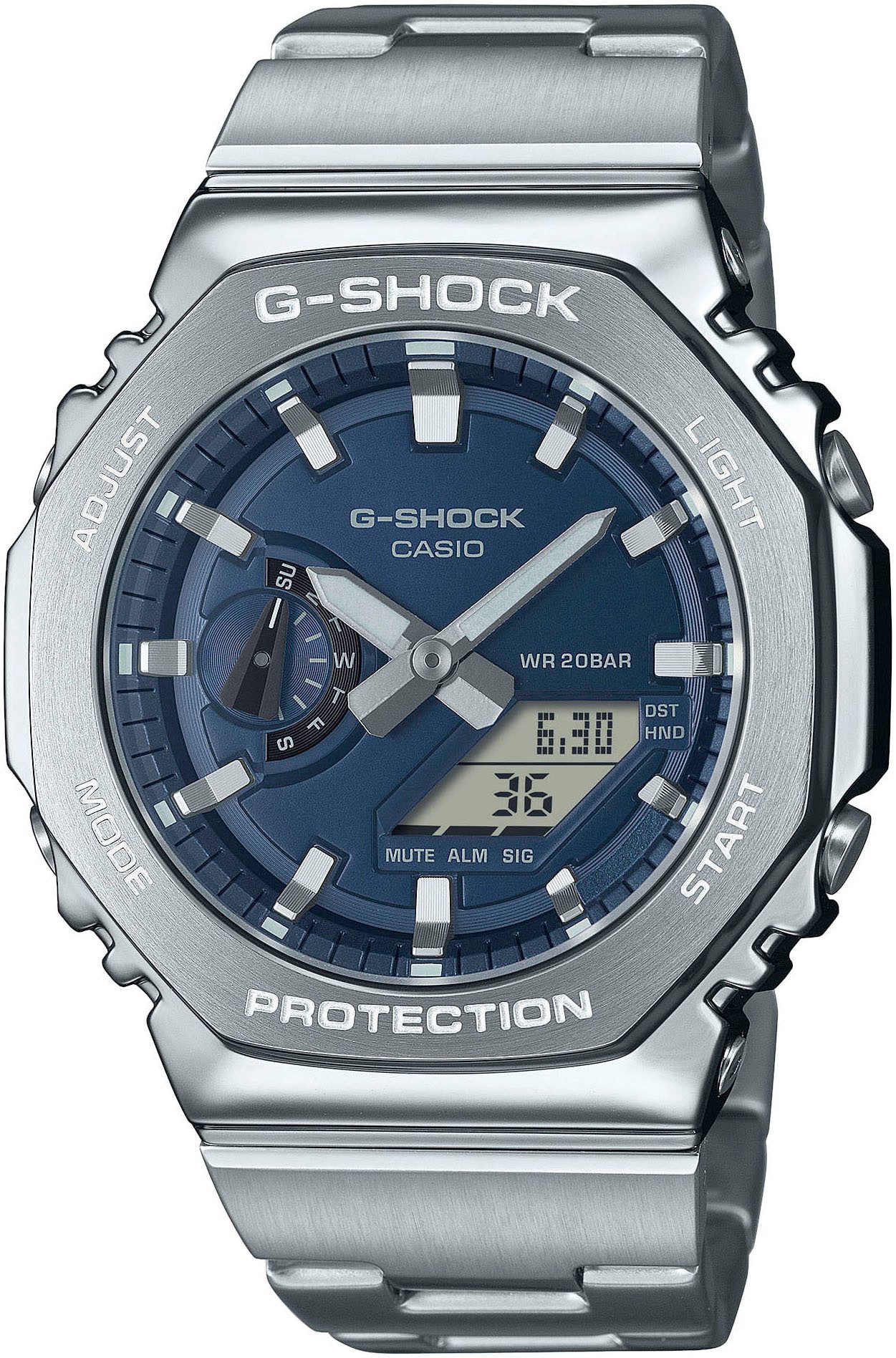 CASIO G-SHOCK Chronograph GM-2110D-2BER, Quarzuhr Armbanduhr,Herren,digital günstig online kaufen