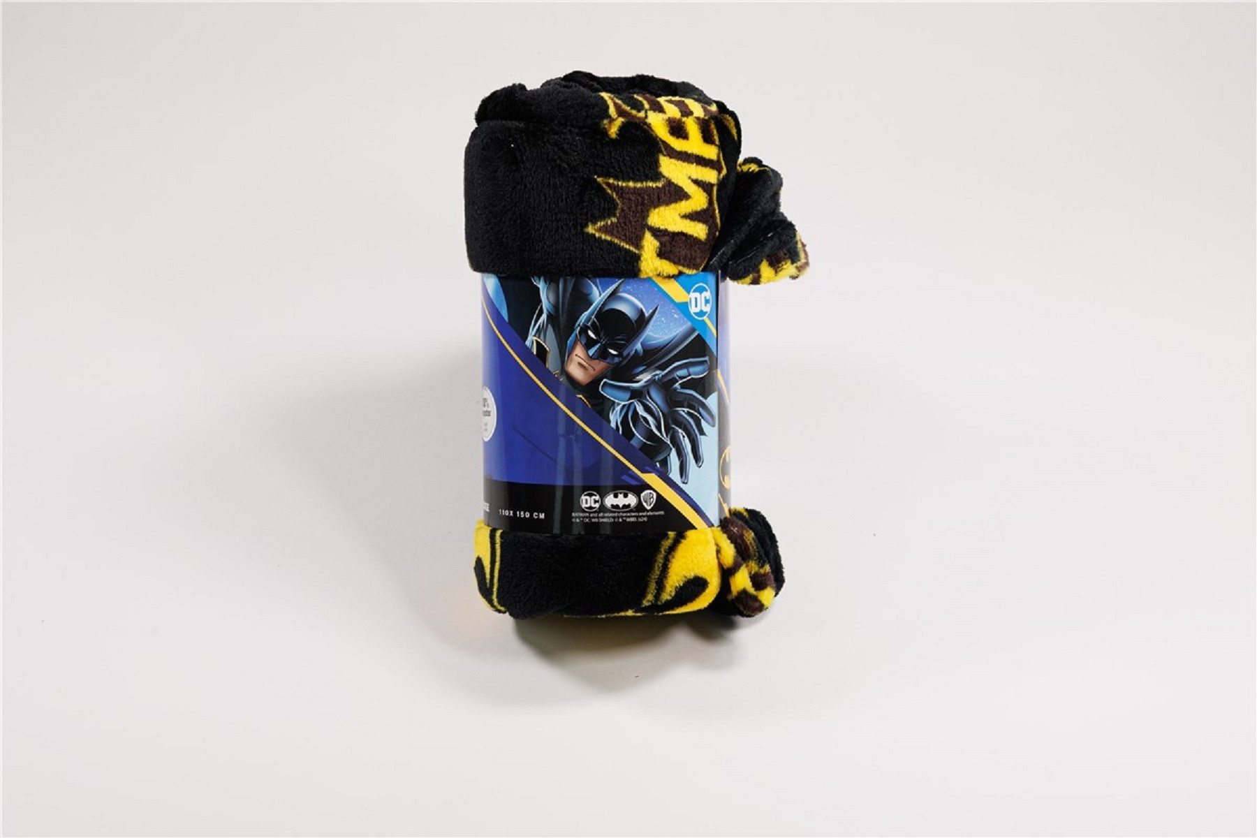 Wohndecke Set 110x150 cm – Flauschige Decke, Batman