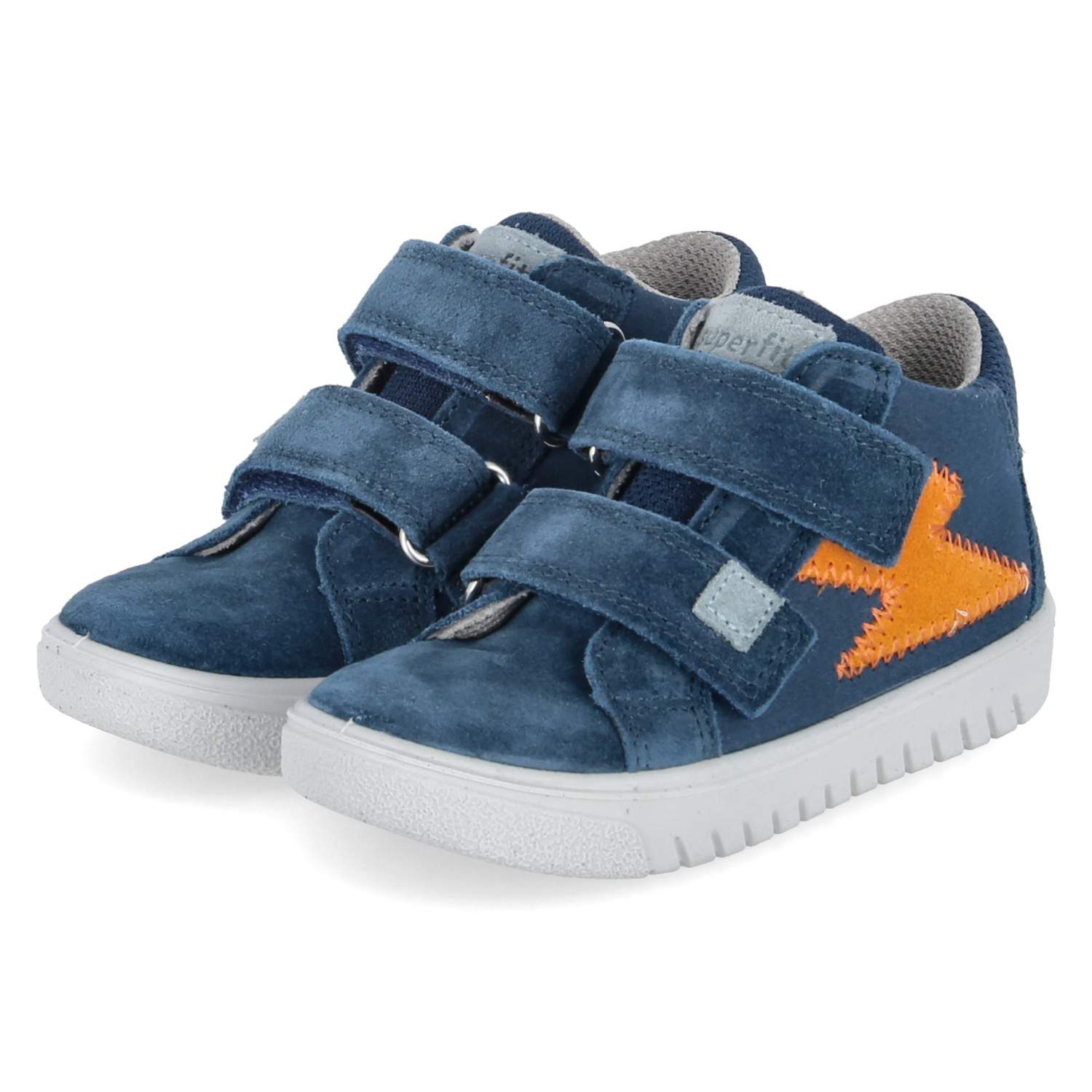 Superfit Superfit Lauflernschuhe 1-000786-8000 Unisex Rauleder blue Schlupfstiefel