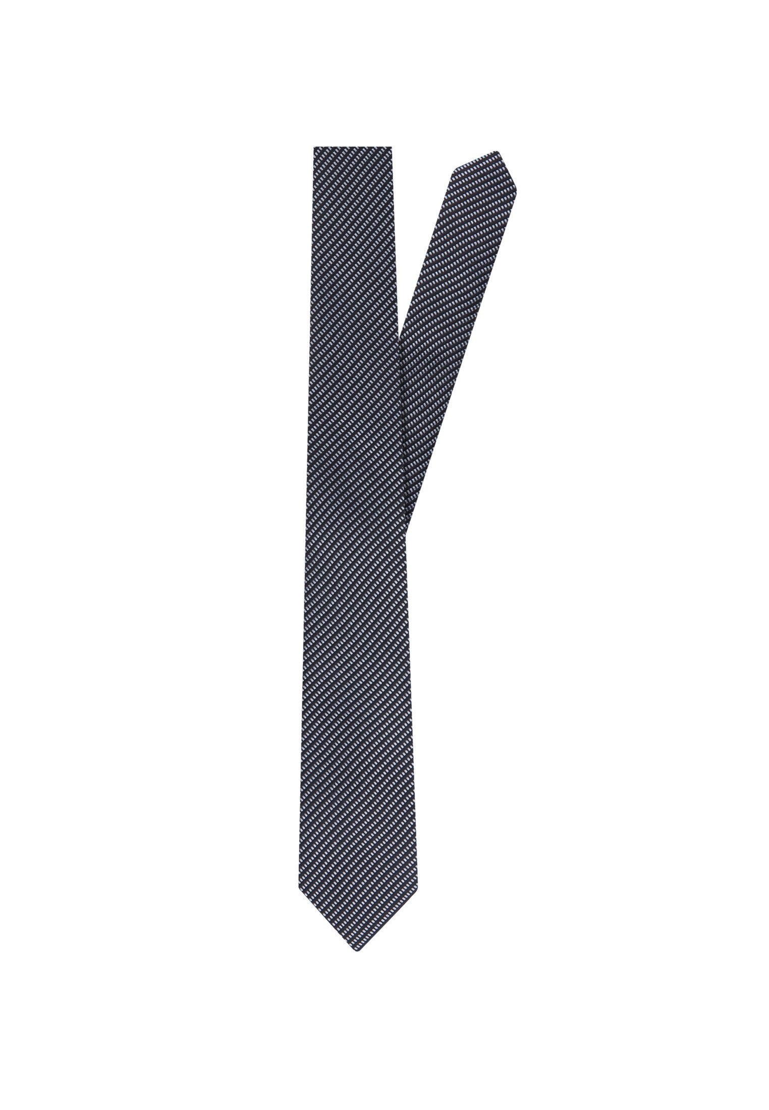 seidensticker Krawatte Schwarze Rose Regular Streifen