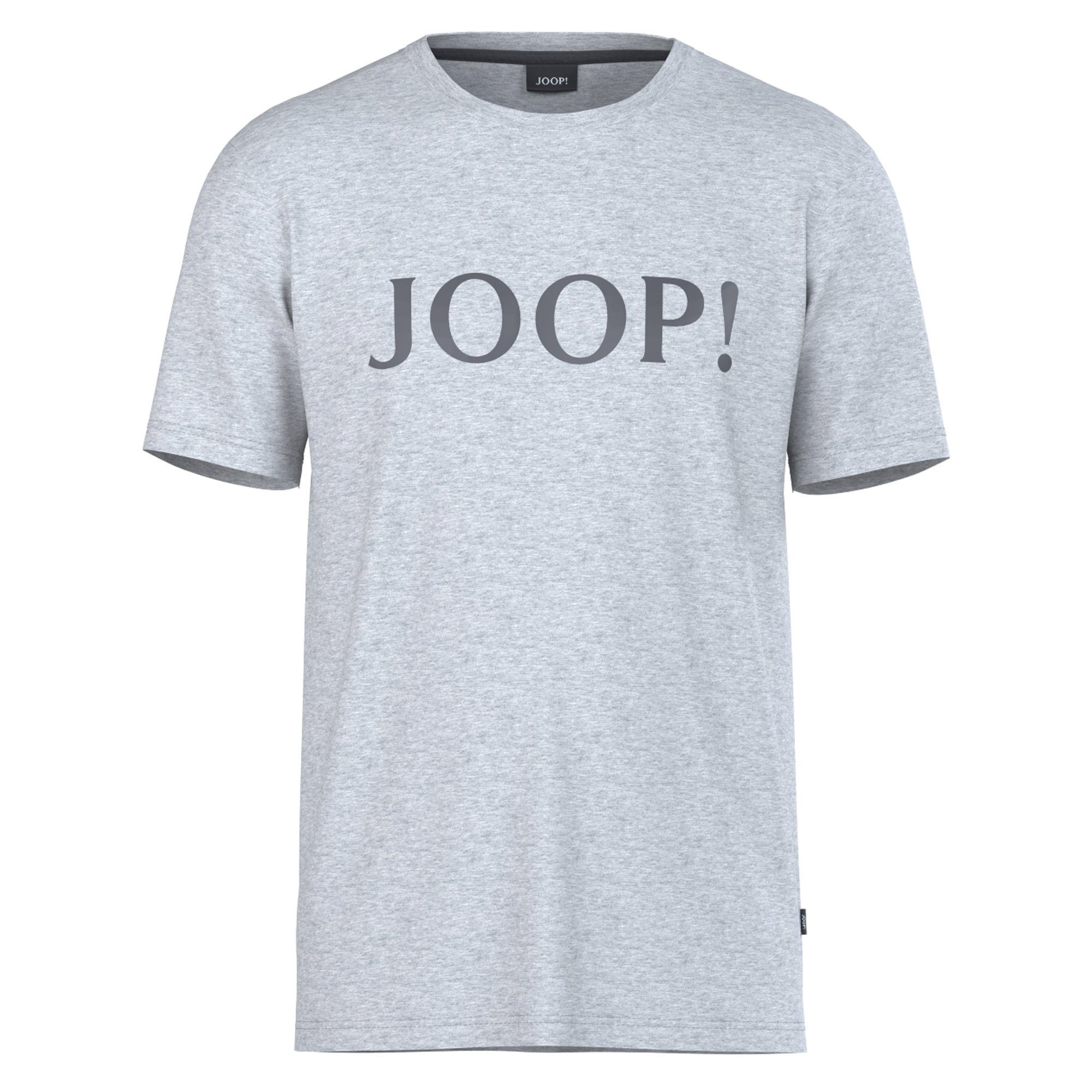 Joop! T-Shirt Herren T-Shirt - JJ-01Alerio-2, Rundhals, Halbarm Grau