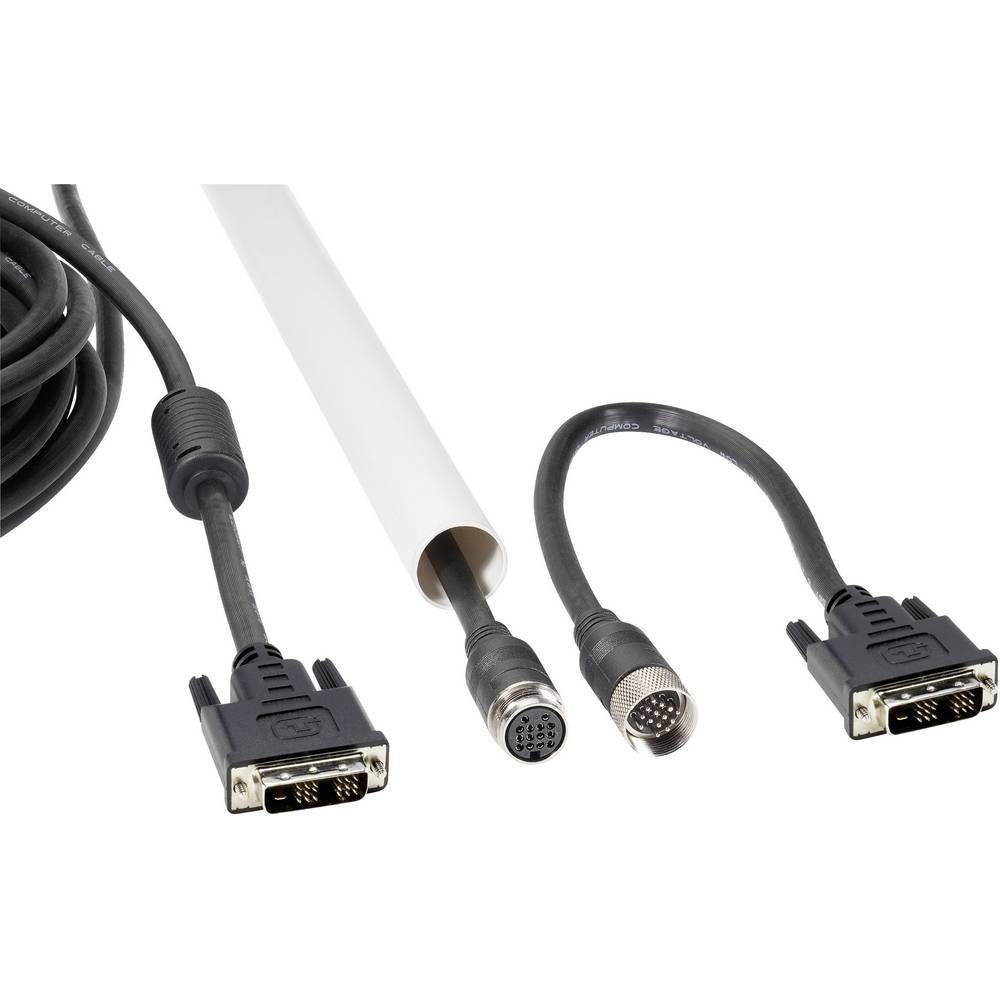 riem anker Premedicatie Renkforce DVI Verlegekabel für Leerrohr-Montage 15 m HDMI-Kabel, (15.00  cm), DVI-Kabel