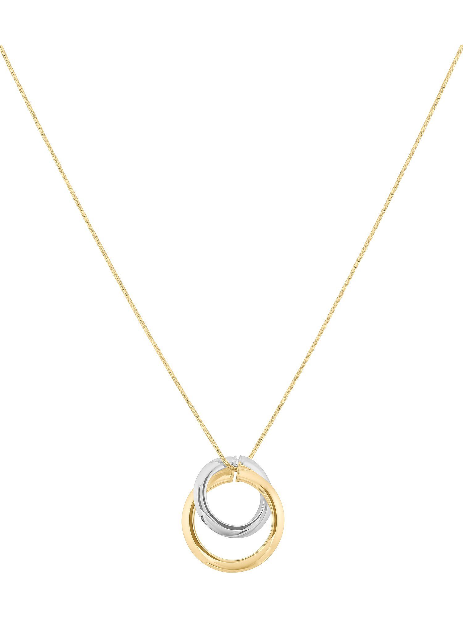 CHRIST Goldkette CHRIST Damen-Kette rot...