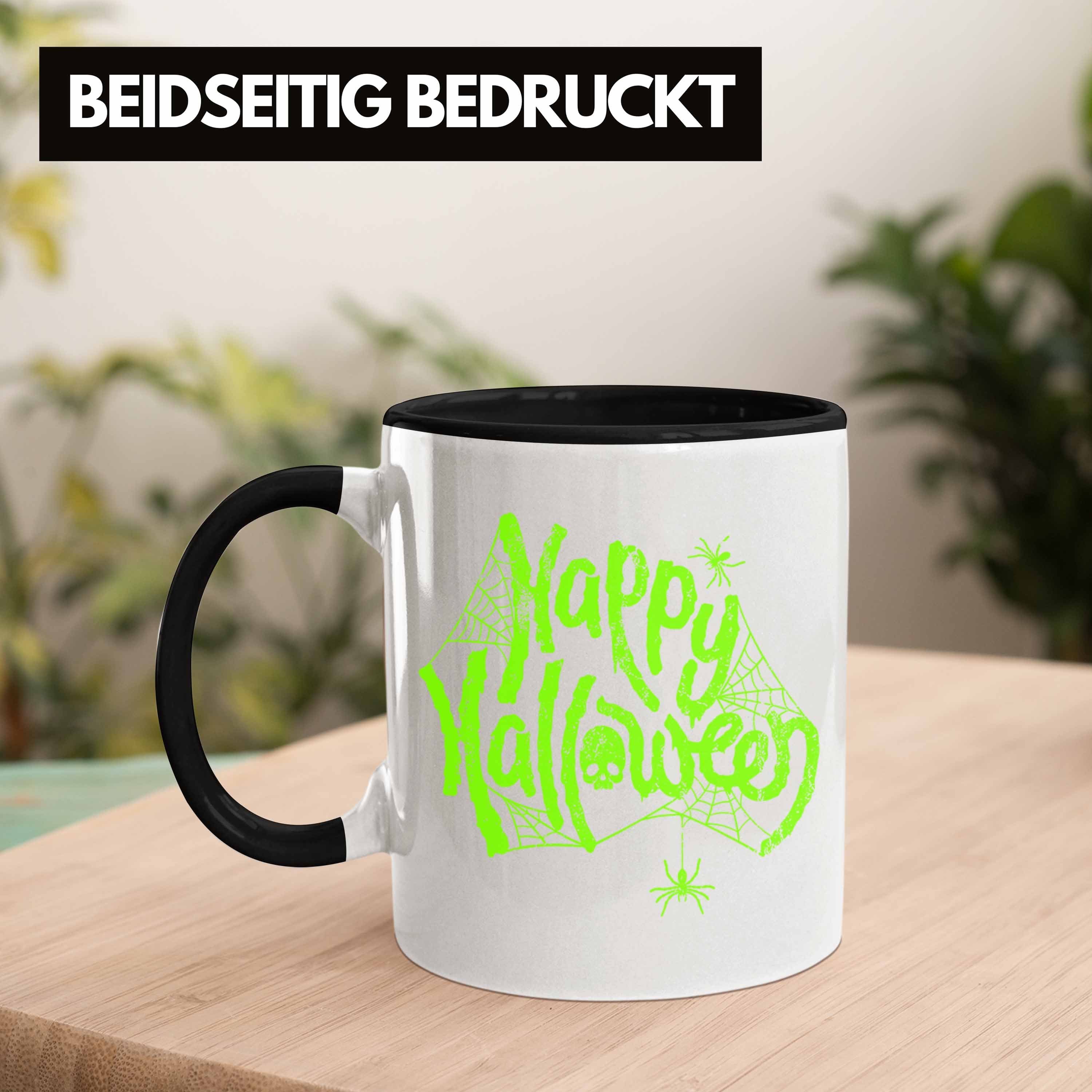Halloween Dekoration Tasse Trendation Geist Runter Boo Daumen Becher Schwarz Tasse Kürbis