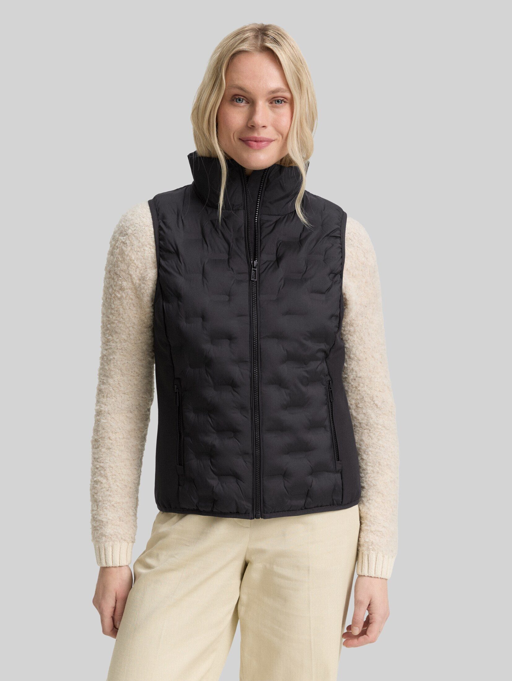 TOM TAILOR Steppweste Jacken Lightweight Steppweste mit Stehkragen