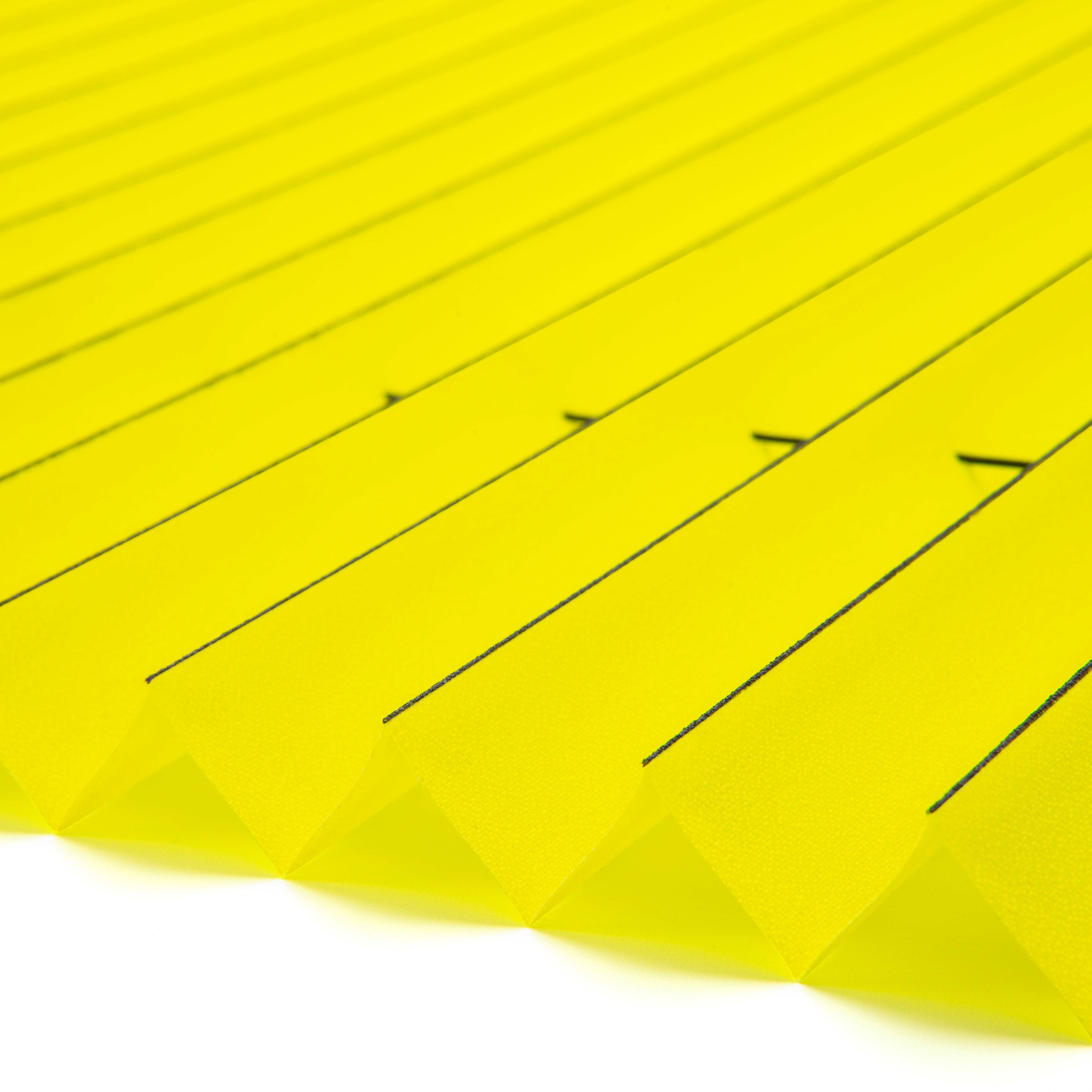 K-HOME Plissee Klemmfix FLORIDA Stripe mit patentiertem Design, Lichtschutz, ohne Bohren, verspannt, Klemmfix, patentiertes Design