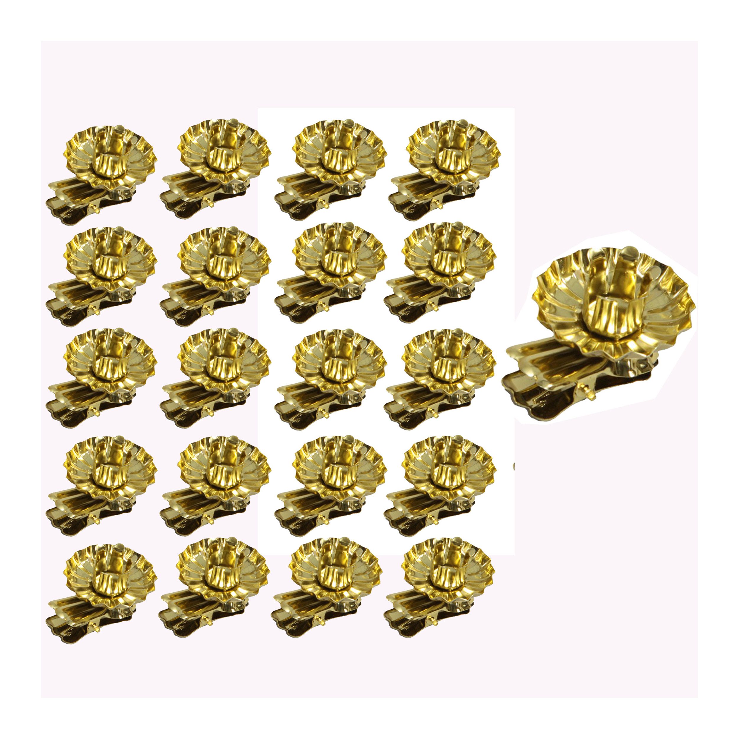 Annastore Kerzenhalter Baumkerzenhalter Clip aus Metall Ø 40 mm (Kerzenhalt günstig online kaufen